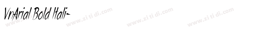 VnArial Bold Itali字体转换 VnArial Bold Itali字体转换